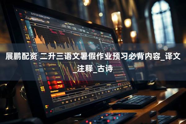展鹏配资 二升三语文暑假作业预习必背内容_译文_注释_古诗